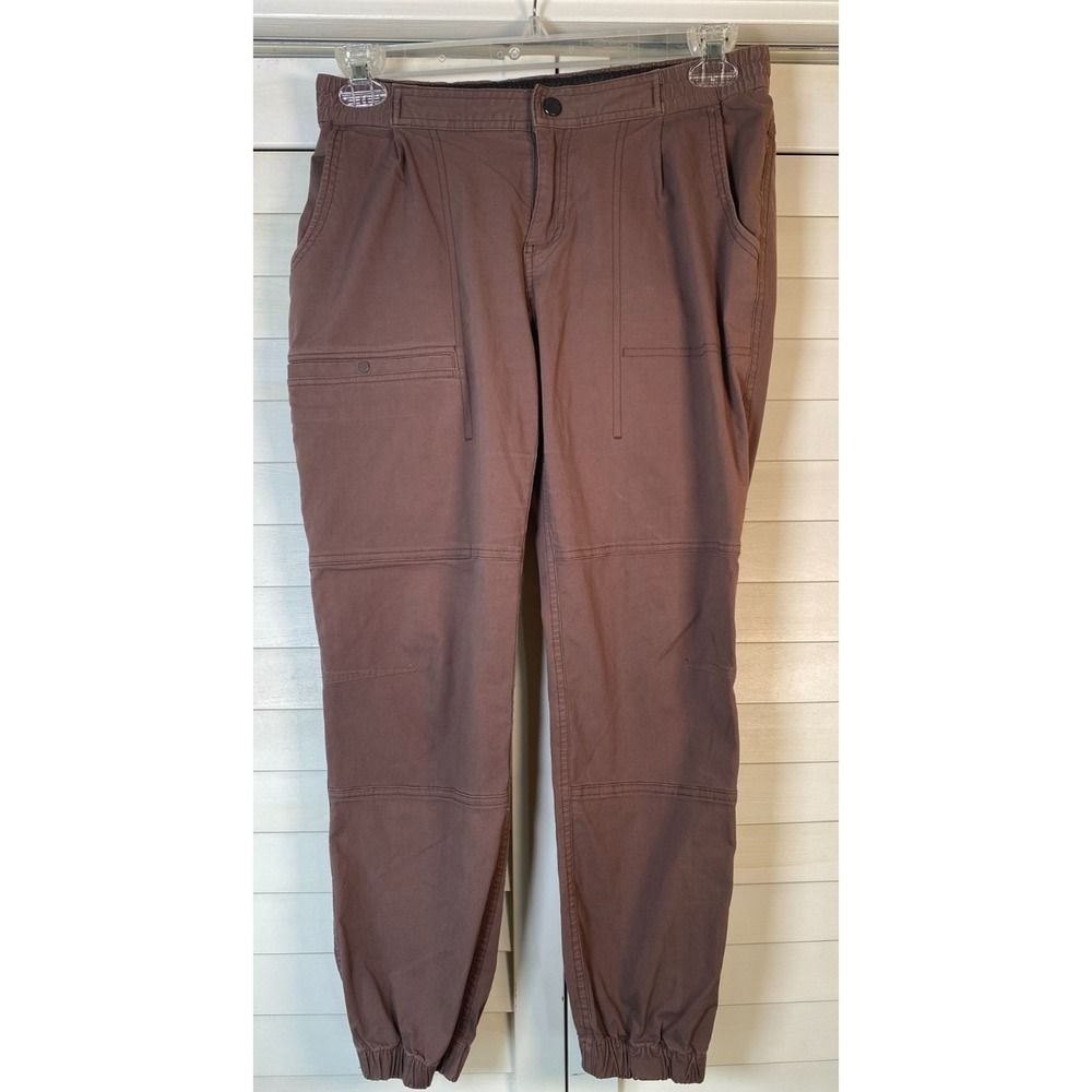 New Mountain Hardwear Women's DYNAMA HIGH RISE JOGGERS Pants BROWN 8/40